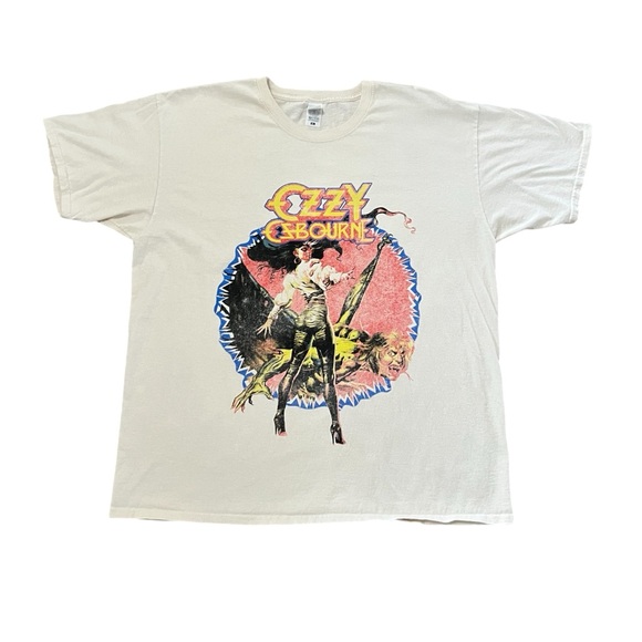 Ozzy Osbourne Other - Ozzy Osbourne The Ultimate Sin Tour '86 Graphic Tee - Modern Reprint - XL